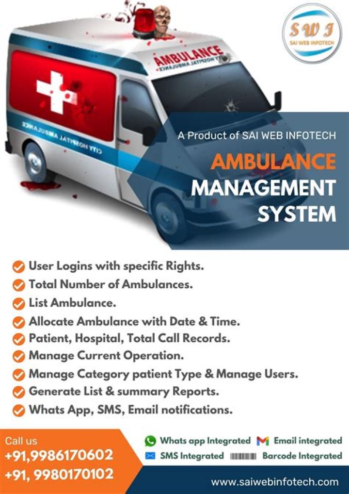 Efficient Ambulance Management System PDF for Emergency Response