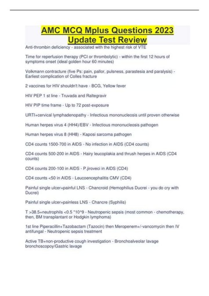 Free AMc MCQ Question Bank PDF Download – Instant Access