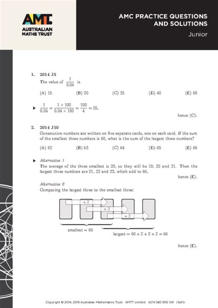 AMC Practice Test PDF: Perfect Your Exam Prep
