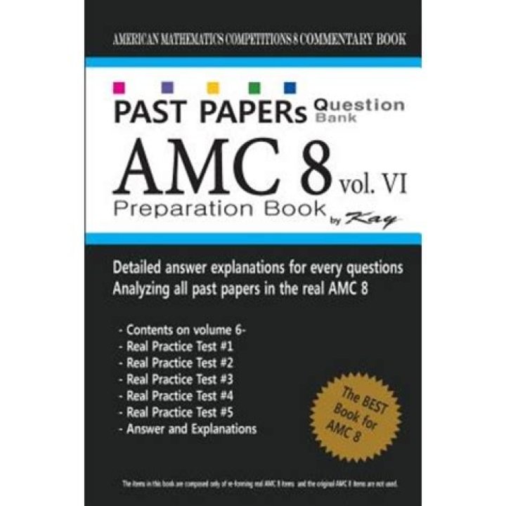 AMC8 Past Tests PDF – 2023-2024 Exam Prep Resources