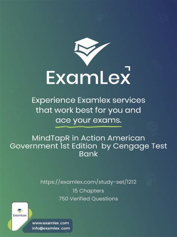 American Government Test Bank PDF: Official Study Resources Download