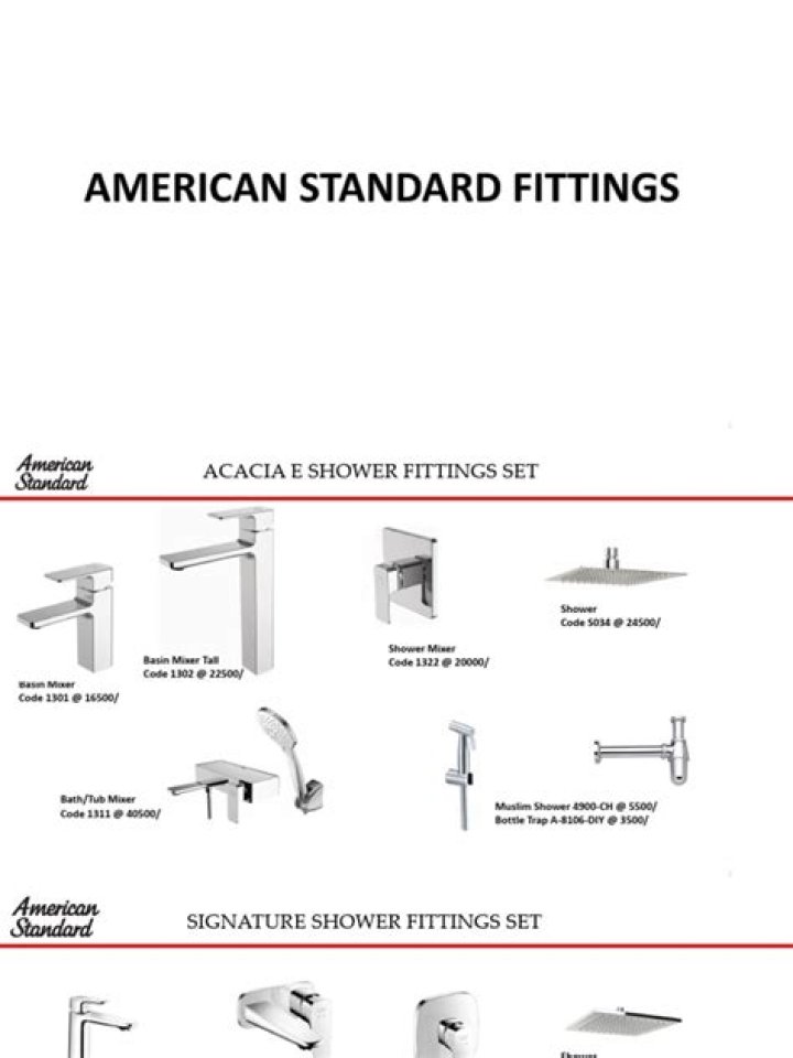 American Standard 2020 Price List PDF – Download 2020 Pricing Guide