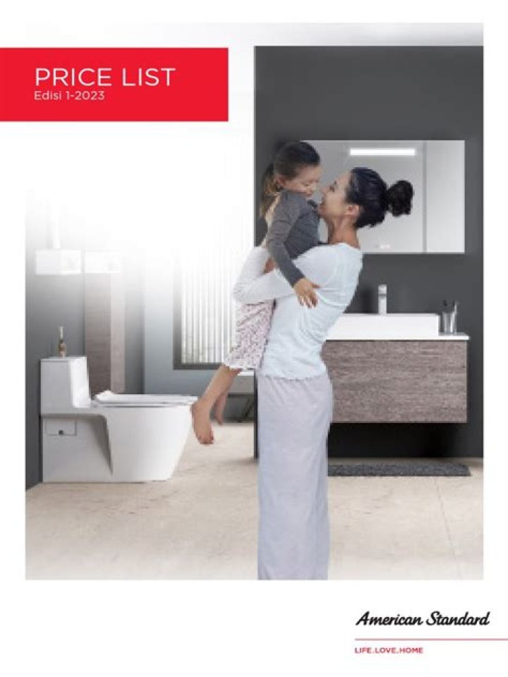 American Standard 2023 Price List PDF: Official Cost Breakdown