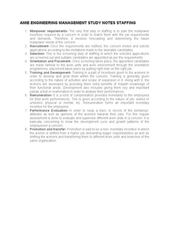 Amie Engineering Management Notes PDF: Key Concepts & Study Guide