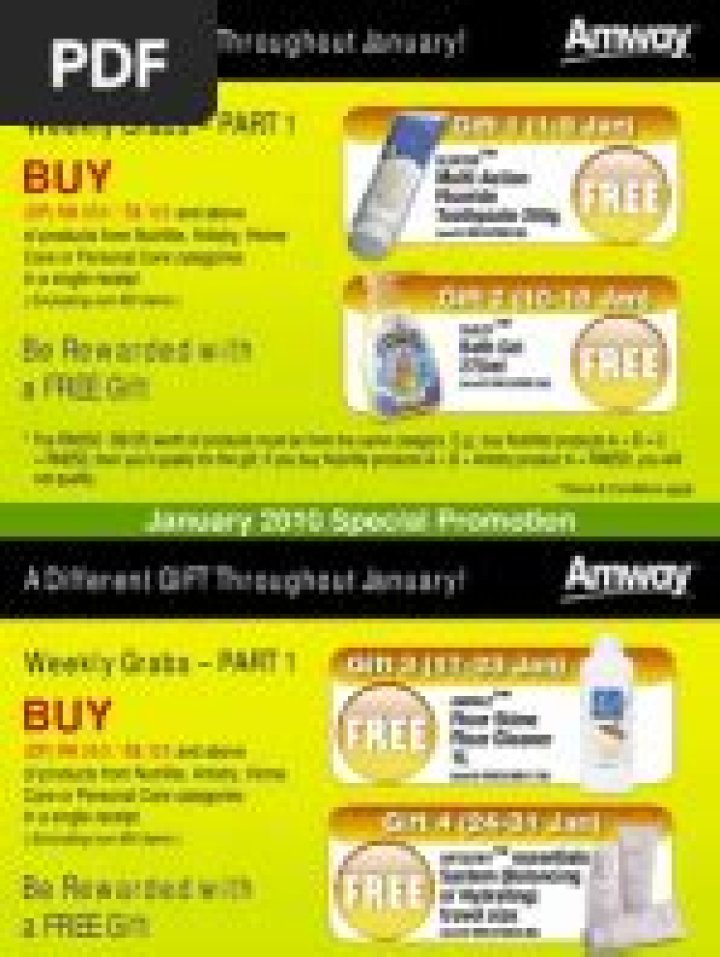 2015 Amway Distributor Price List PDF – Download 2015 Pricing Data