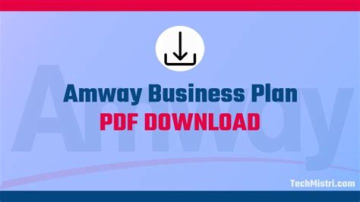 Amway Plan PDF: How to Access and Use the Complete Guide