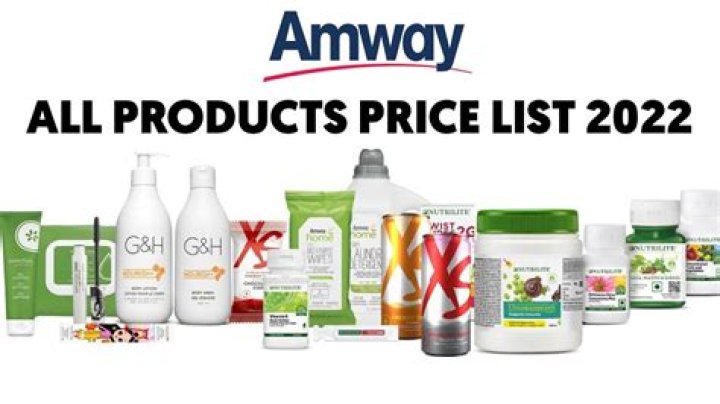 2021 Amway Products Price List PDF: Get Full Access Now
