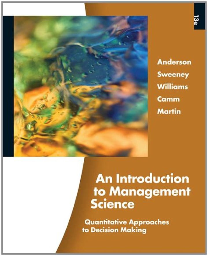 An Introduction to Management Science: Quantitative Approach 13th Edition PDF