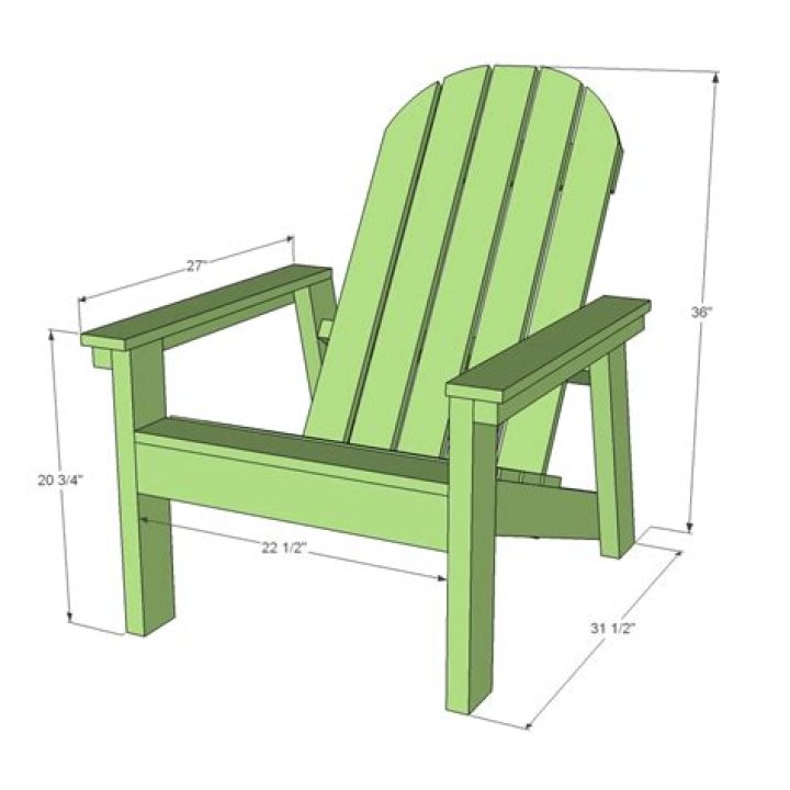 Ana White Adirondack Chair Plans PDF – Build Your Classic Wood Furniture