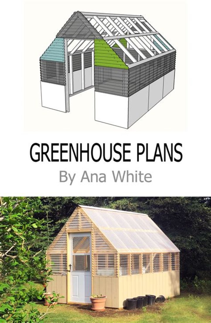 Ana White Greenhouse Plans PDF – Easy DIY Gardening Designs