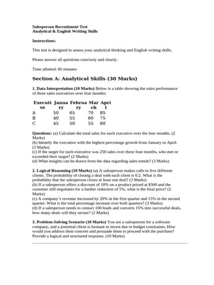 Analytical Skill Test PDF: Master Critical Thinking & Problem-Solving
