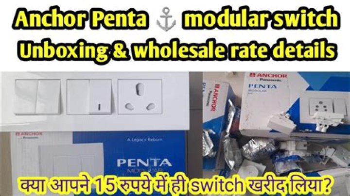 Anchor Modular Switches Price List 2019 – Download 2019 PDF Price List