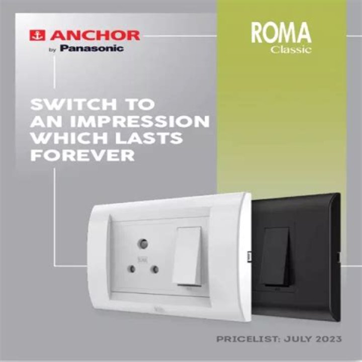 Panasonic Switches 2015 Price List PDF – Official 2015 Anchor Switch Price Guide