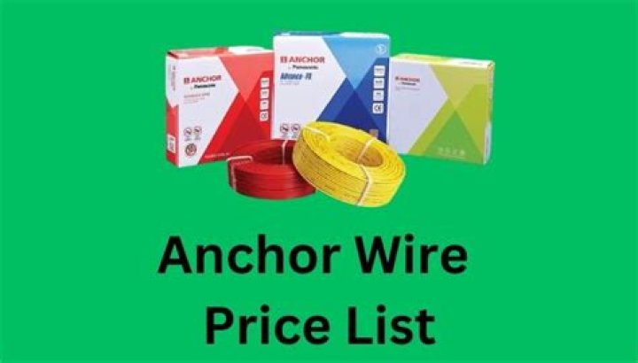 Anchor Wires Price List 2019 – Affordable Pricing PDF Guide