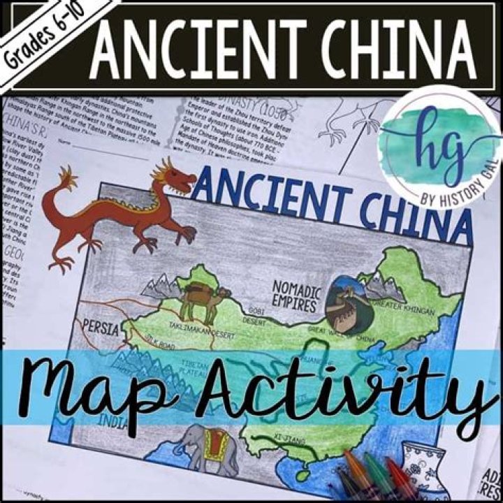 Ancient China Map Worksheet PDF – Free Educational Resource