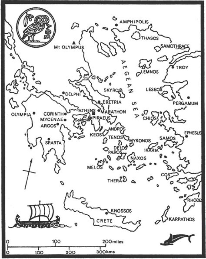 Ancient Greece Map Worksheet PDF – Perfect Study Tool