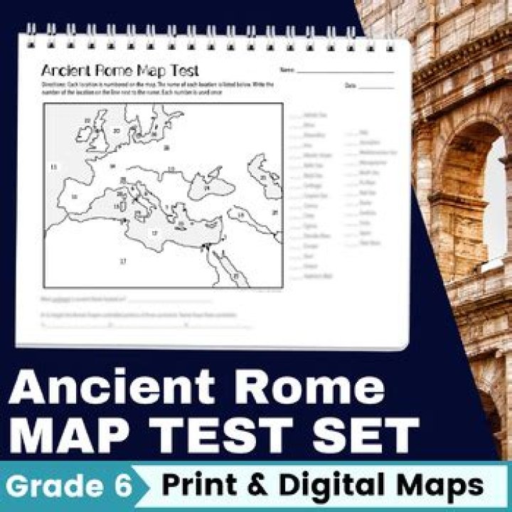 Ancient Rome Test for 6th Grade – Free PDF Worksheets