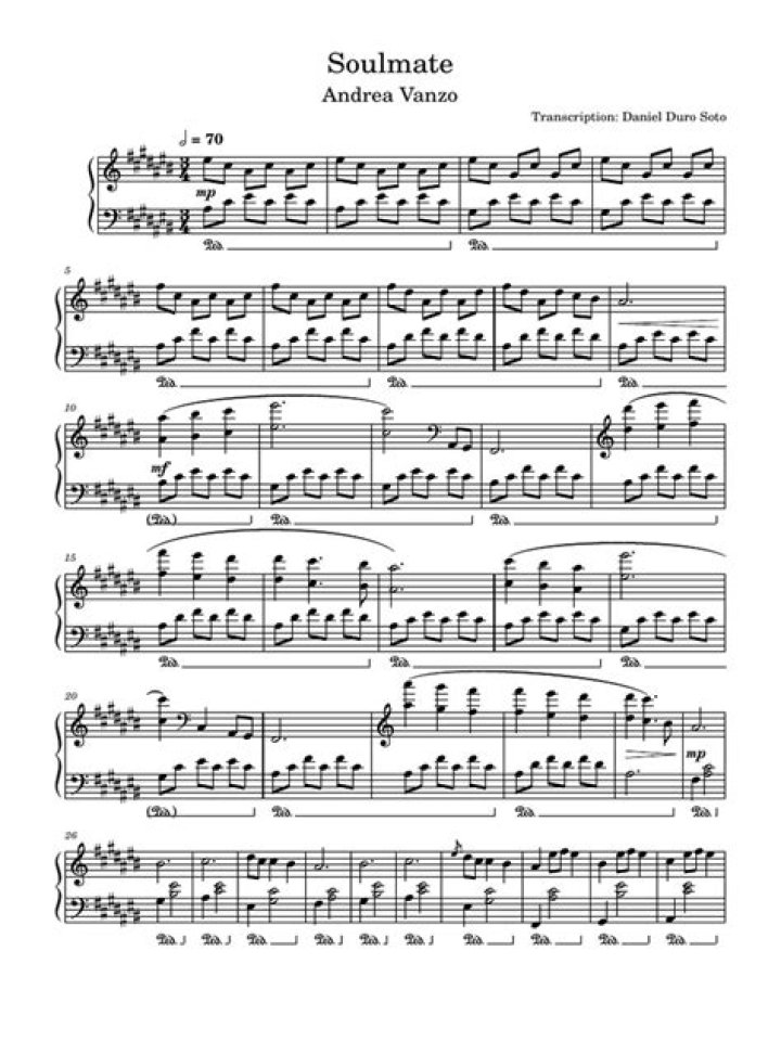 Andrea Vanzo Sheet Music PDF – Download Instantly