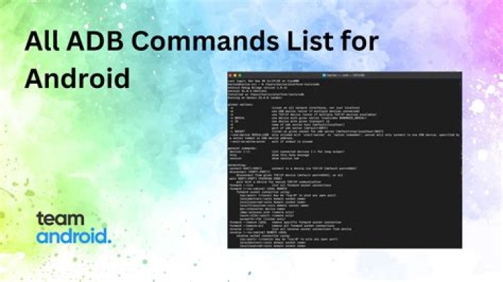 Android Commands List PDF: Essential Shortcuts for Developers & Users