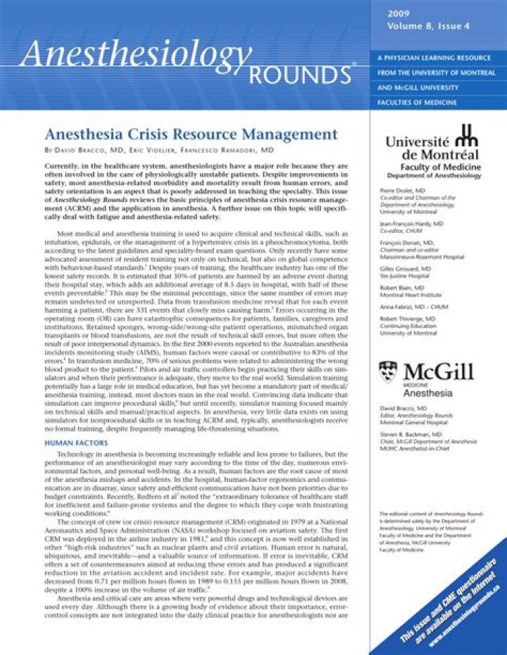 Anesthesia Crisis Management PDF: Expert Guide for Safe Patient Care