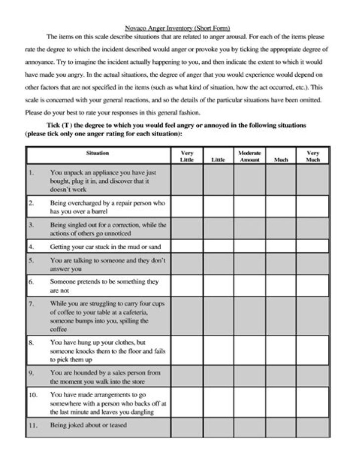 Anger Management Assessment PDF: Get Your Free Evaluation & Improve Emotional Control
