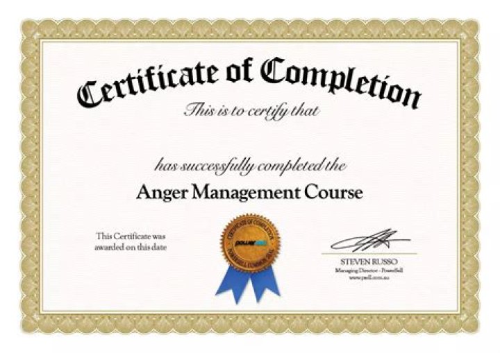Get Your Anger Management Certificate PDF – Download Now