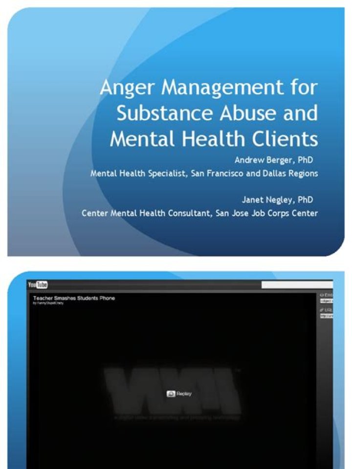 Anger Management for Substance Abuse and Mental Health Clients: Essential PDF Guide