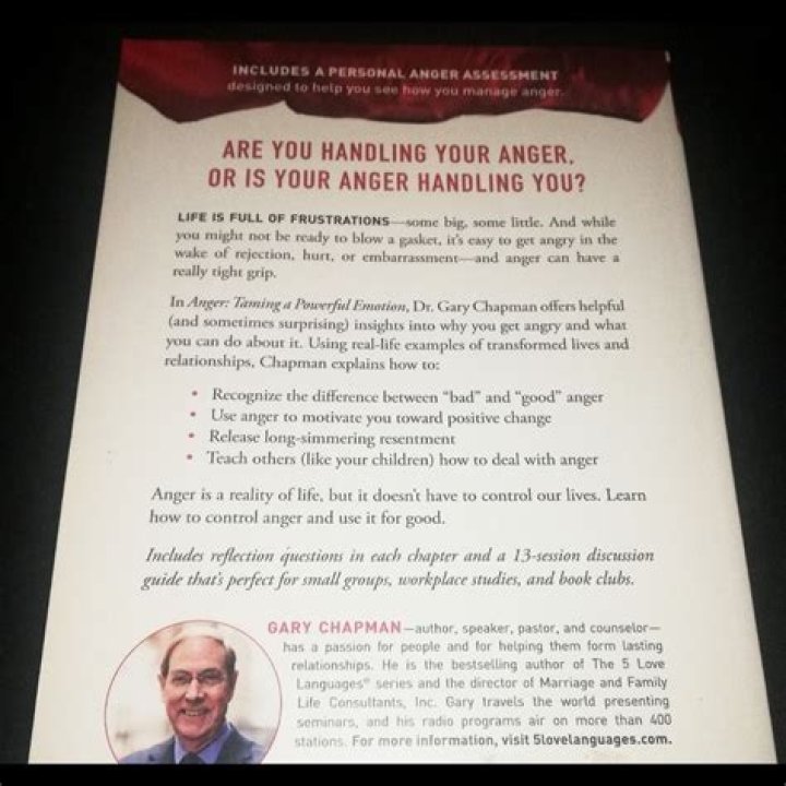 Gary Chapman's Anger Management: Key Insights & PDF Summary