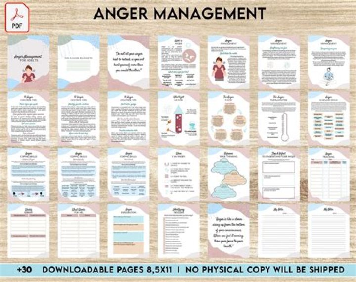 Anger Management Journal PDF: Track Your Emotions & Reduce Anger