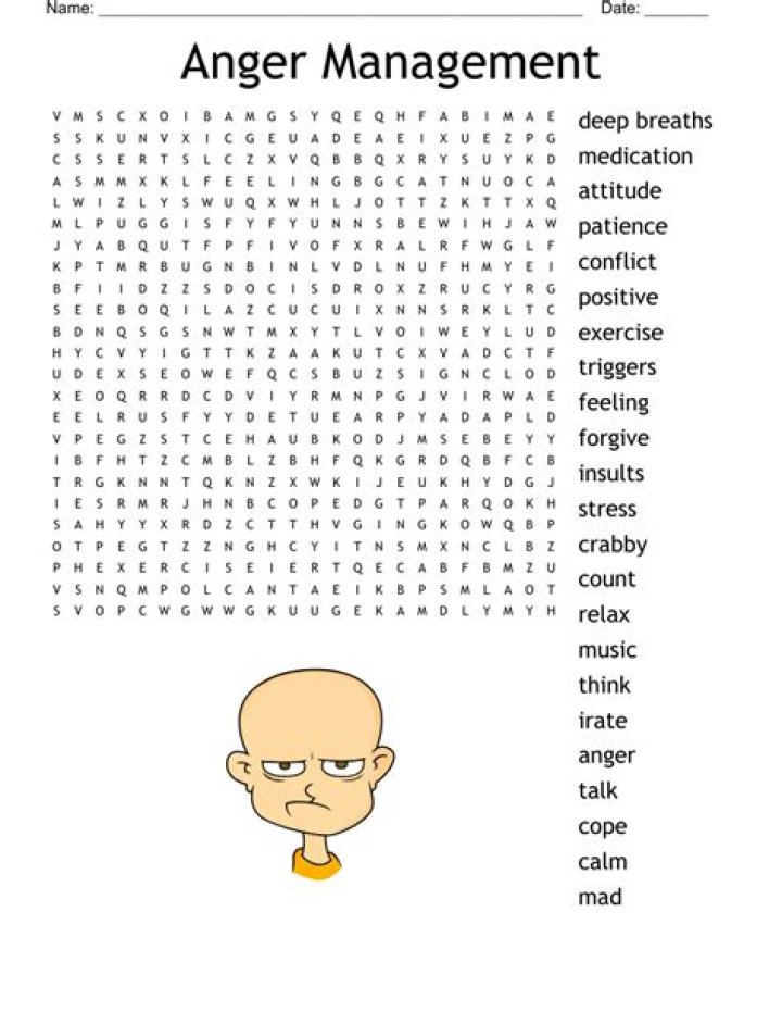 Anger Management Puzzles PDF: Solve Your Way to Calm