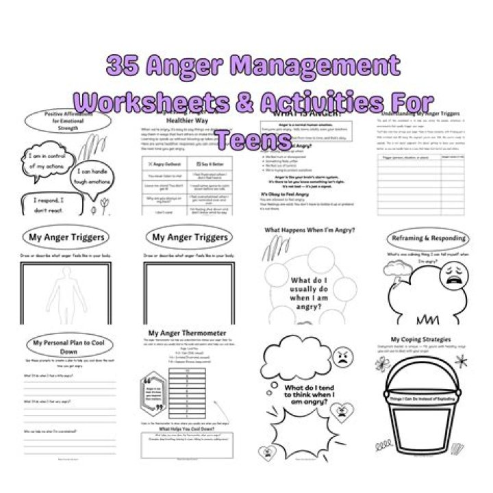 Anger Management Worksheets for Kids PDF: Understanding Different Feelings
