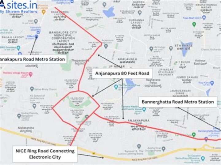 Anjanapura BDA Layout Plan PDF: Detailed Construction & Urban Design Blueprint