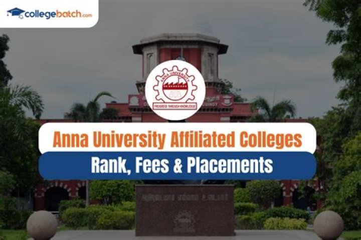 Anna University Affiliated Colleges Rank List 2019 – PDF Download