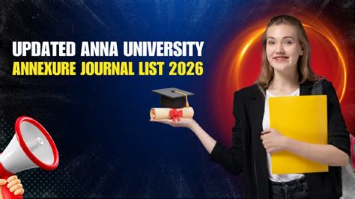Anna University Journal List 2024: Download PDF