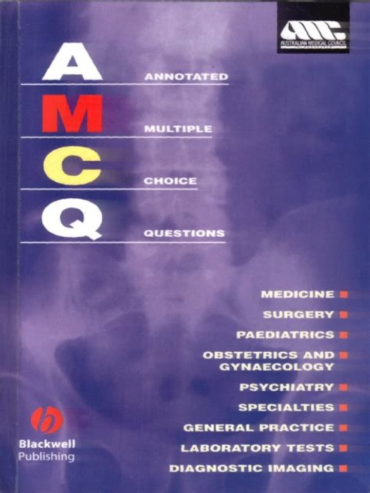 Annotated Multiple Choice Questions for Australian Medical Council Exam Prep PDF