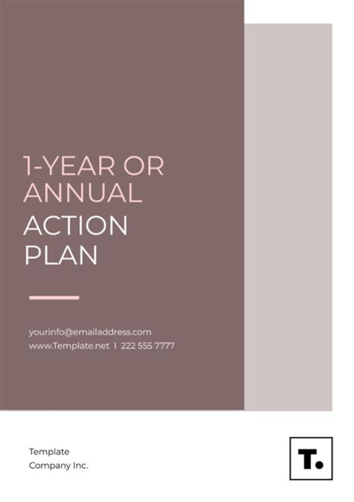 Annual Action Plan PDF: Get Organized & Track Goals Efficiently