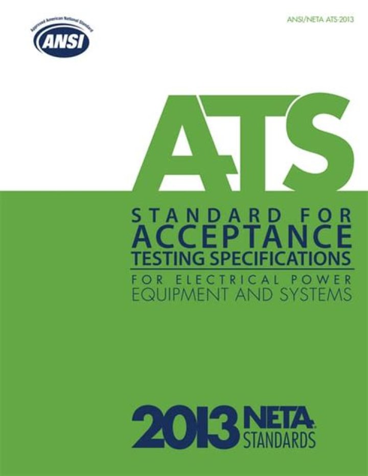 ANSINETA 2013 Standard for Acceptance Testing Specifications PDF – Official Docs