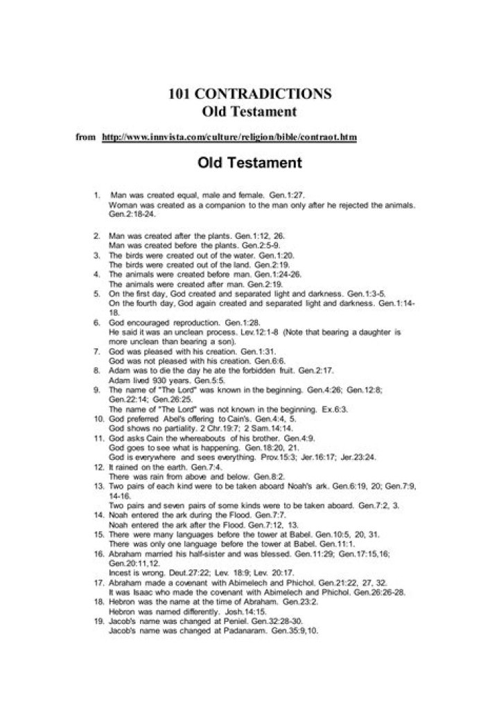 How to Answer Bible Contradictions: A Clear PDF Guide