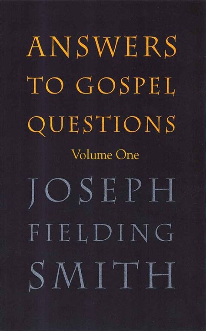 Answers to Gospel Questions by Joseph Fielding Smith: A Comprehensive PDF Guide