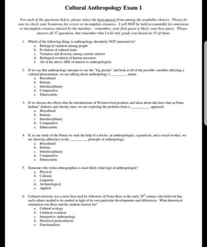 Anthropology Questions and Answers PDF: Expert Insights & Answers