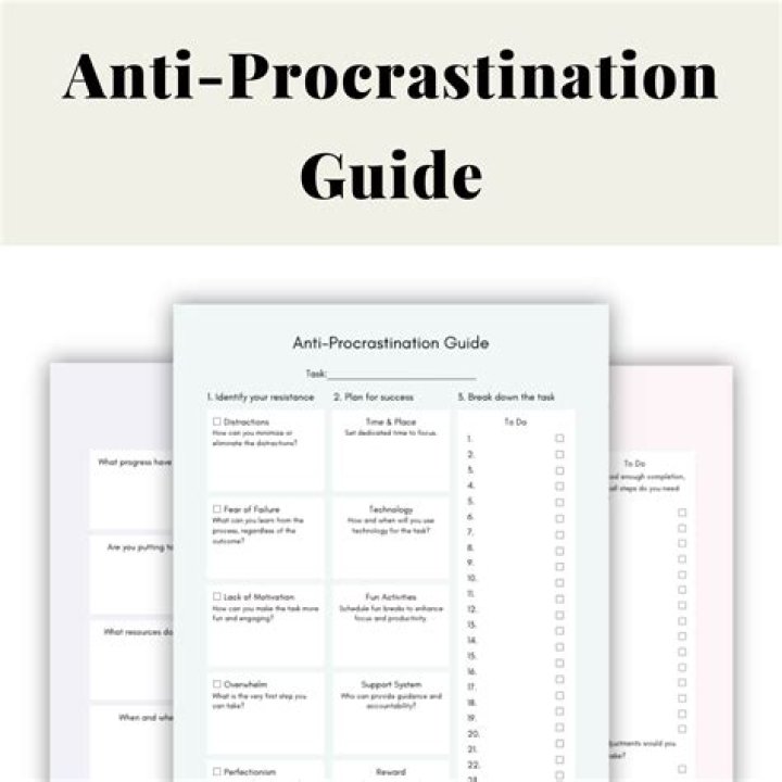 Anti Procrastination Plan PDF: Beat Delay & Boost Productivity