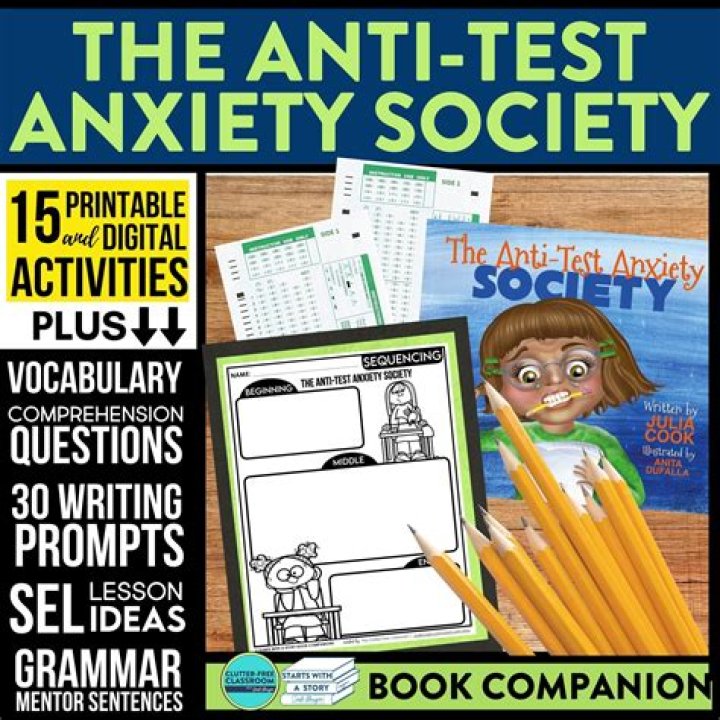Anti-Test Anxiety Society Activities PDF for Stress-Free Studying