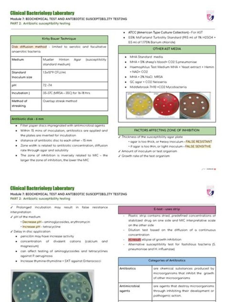 Antibiotic Susceptibility Testing PDF: Essential Guide for Clinicians