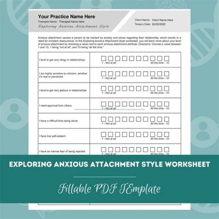 Anxious Attachment Worksheet PDF: Understand & Heal Emotional Wounds
