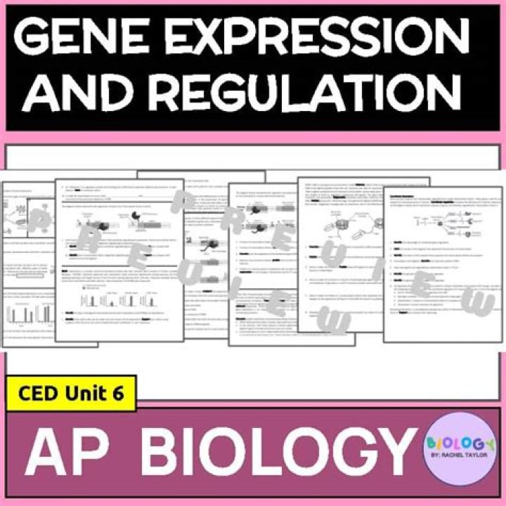 AP Biology Gene Expression & Regulation Test PDF Practice