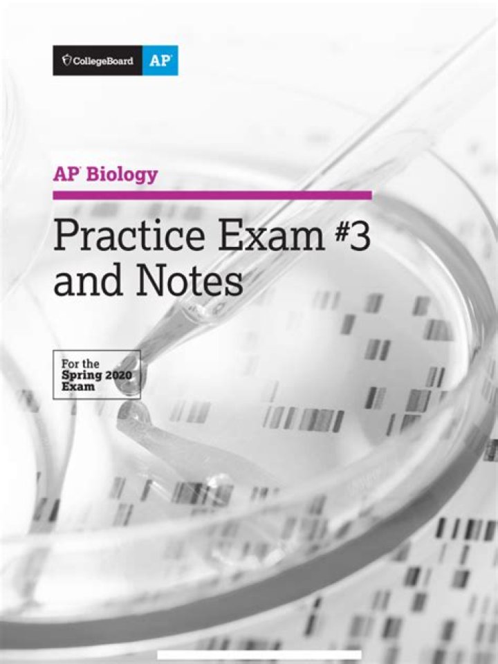 AP Biology Test PDF: Full Practice Questions & Study Guide