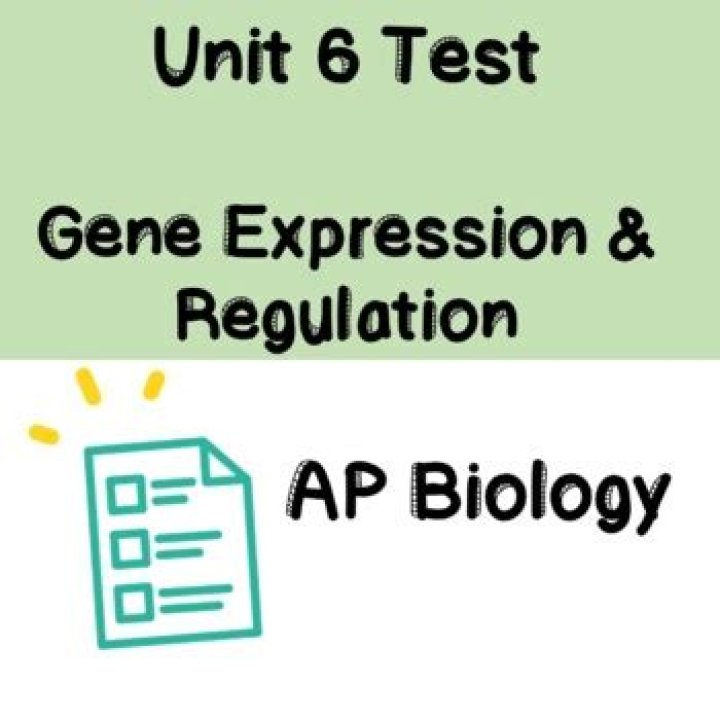 AP Biology Unit 6 Test PDF – Practice Exam & Answers