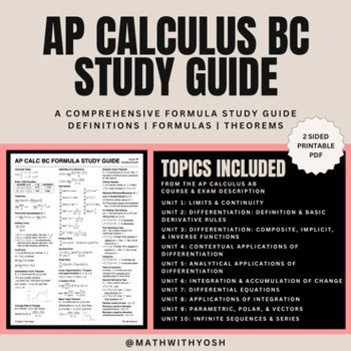 AP Calculus BC Series Tests PDF – Practice Exams & Study Guides