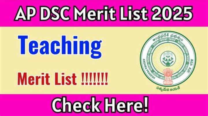 AP DSC Merit List 2019 – PDF Download & Full Rankings
