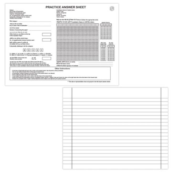 AP Exam Answer Sheet PDF for Instant Download